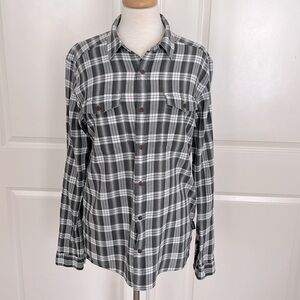 Patagonia Women's Plaid Long Sleeve Size Medium